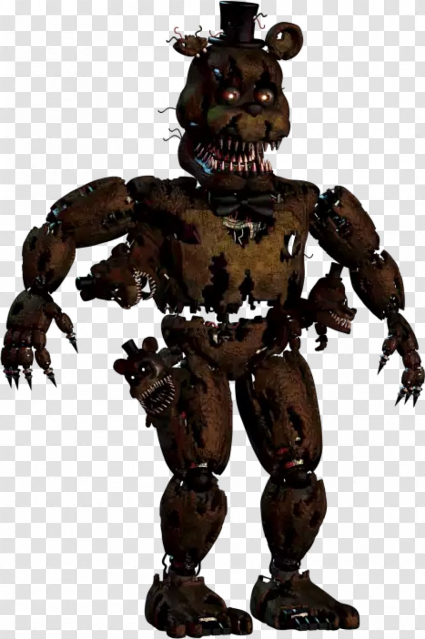 Five Nights At Freddy's 4 2 Freddy's: Sister Location 3 - Action Figure - Nightmare Transparent PNG