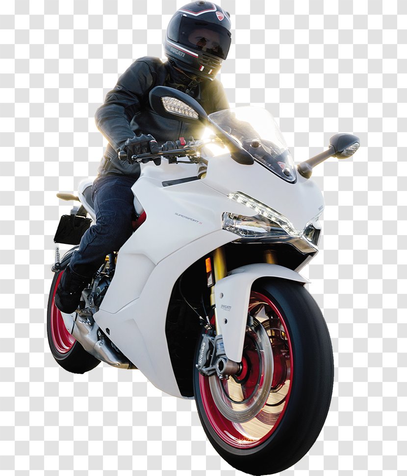 Sport Bike Ducati SuperSport Motorcycle Scrambler - Types Of Motorcycles Transparent PNG