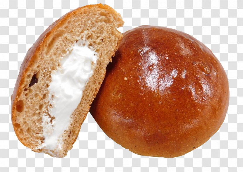 Lye Roll Anpan Rye Bread Boyoz Pączki - Bun Transparent PNG