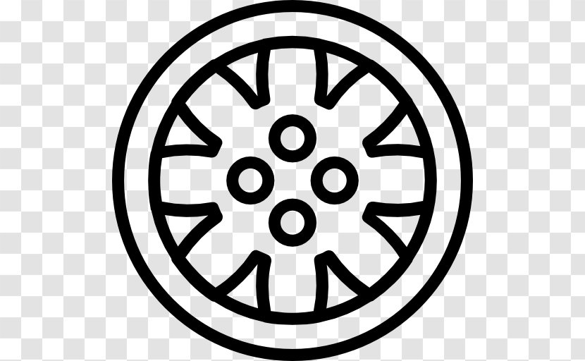 Bicycle Food - Black And White - Wheel Transparent PNG