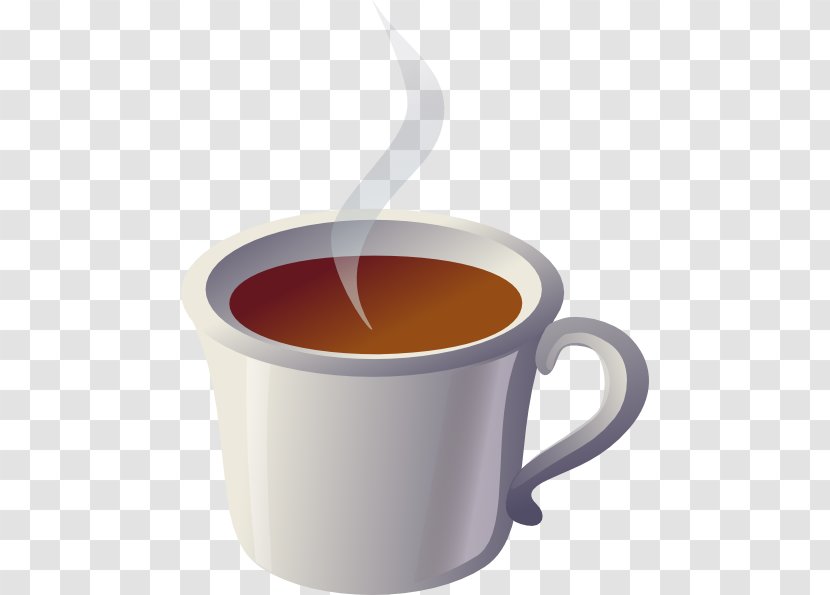 White Tea Coffee Teacup - Earl Grey - Vb Cliparts Transparent PNG