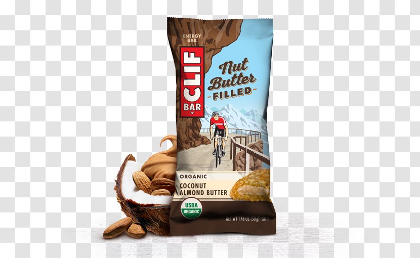 Clif Bar & Company Nut Butters Almond Butter Peanut - Food Transparent PNG