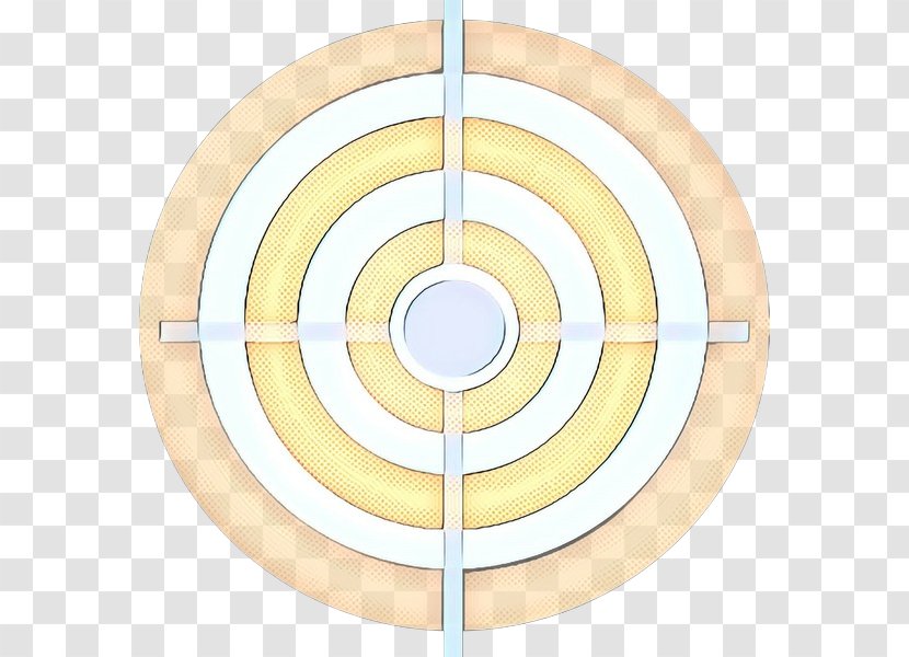 Yellow Circle - Target Archery Symbol Transparent PNG