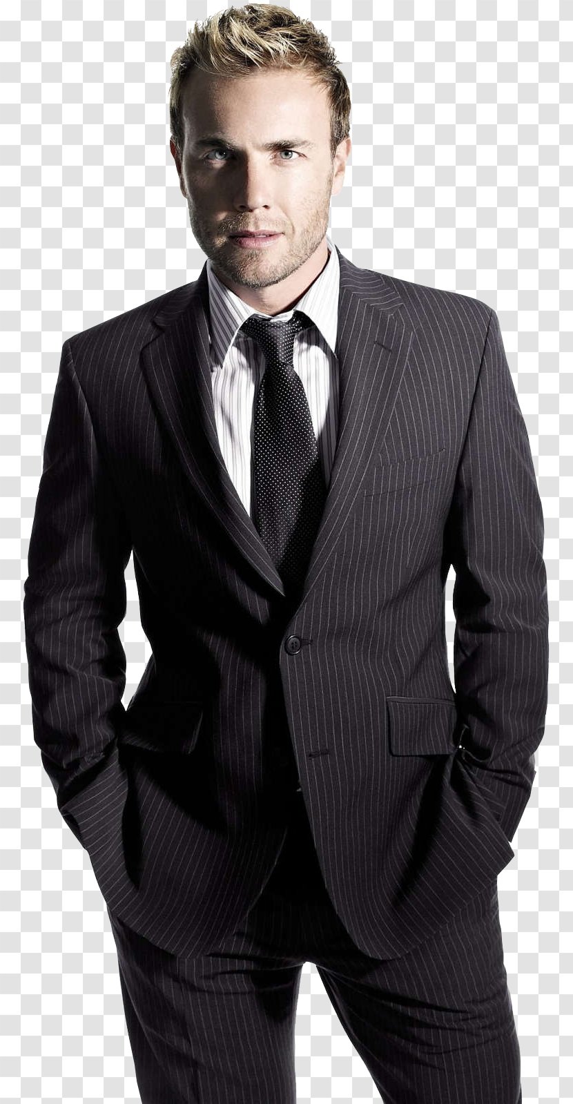 Gary Barlow The X Factor Take That [Interview] Suit - Formal Wear - Tuxedo Transparent PNG