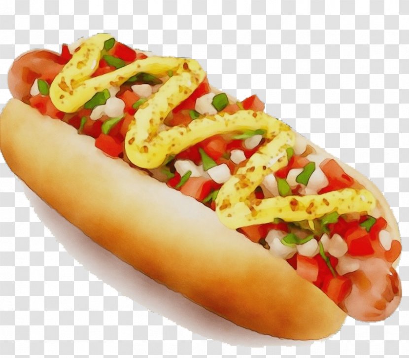 Food Fast Hot Dog Chili Bun - Chicagostyle - Dodger Sausage Transparent PNG