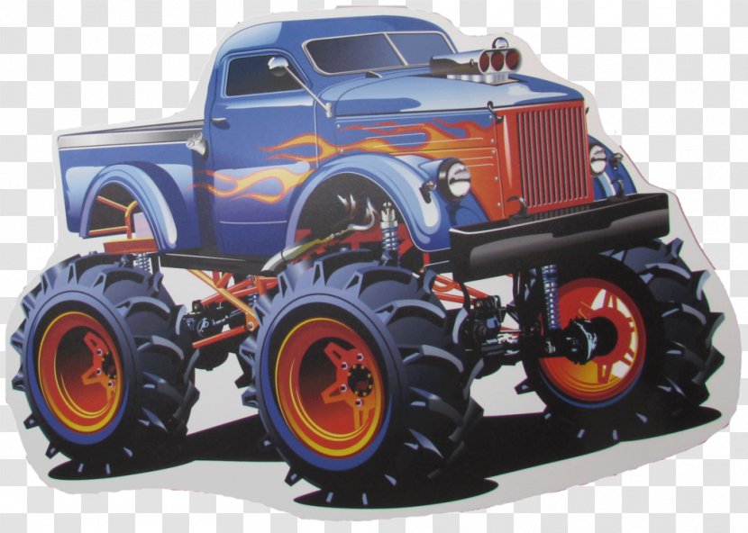 Car Monster Truck Pickup - Offroad Vehicle - Jam Transparent PNG