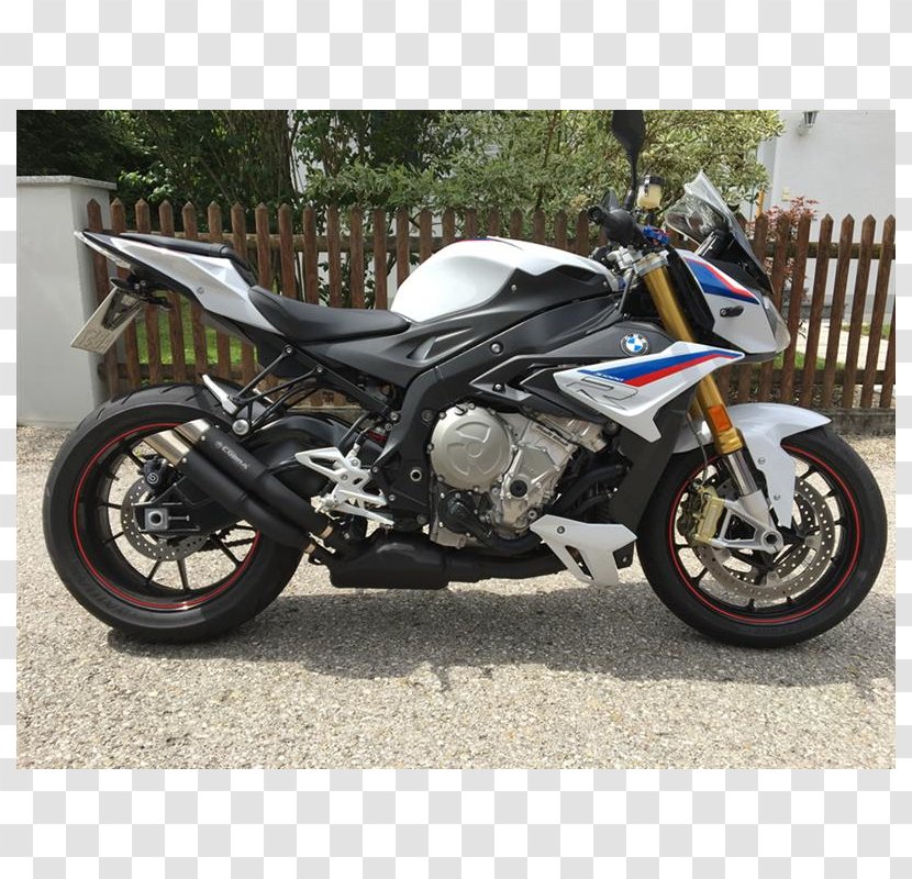 BMW S1000R Exhaust System Tire Motorcycle - Bmw S1000r Transparent PNG