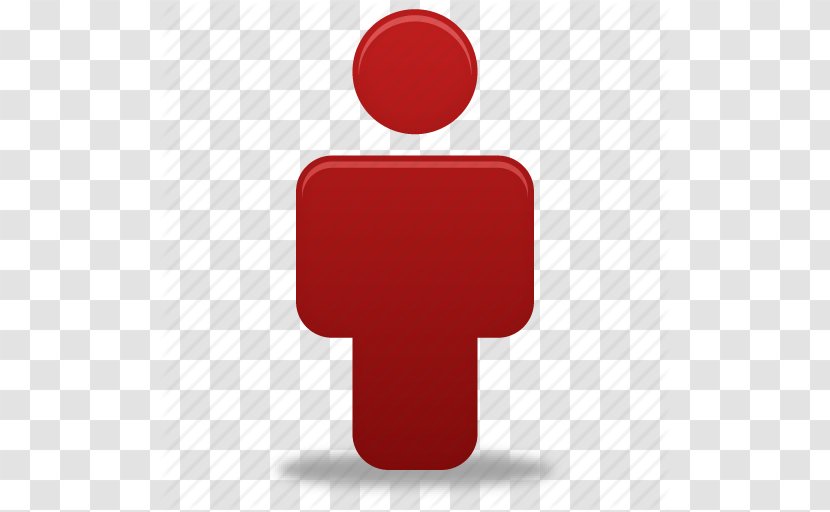 User Icon Design Clip Art - , Human, Male, Man, People, Person, Profile, Red, | Transparent PNG