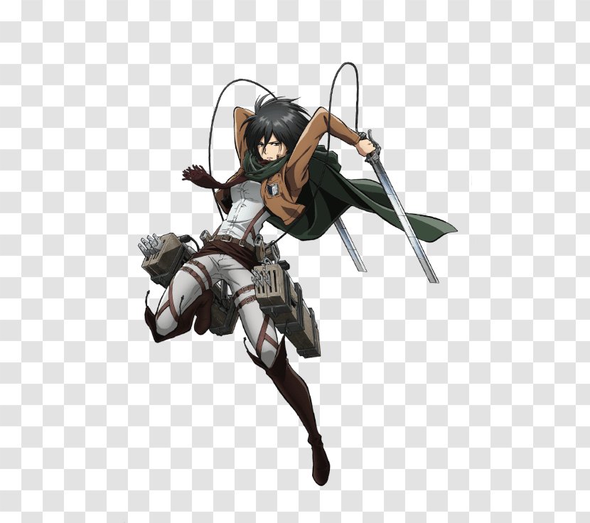 Mikasa Ackerman Eren Yeager Armin Arlert Tokyo Skytree Attack On Titan - Cartoon Transparent PNG