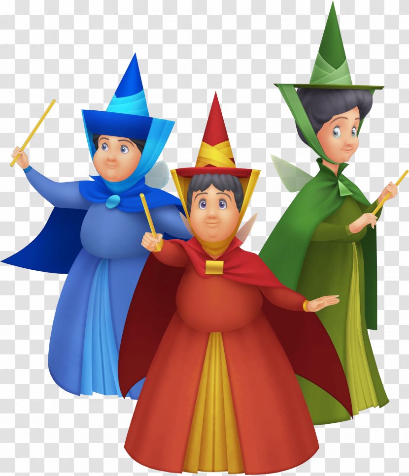 Flora, Fauna, And Merryweather Princess Aurora Thistletwit The Walt Disney Company Fairy - Fictional Character Transparent PNG