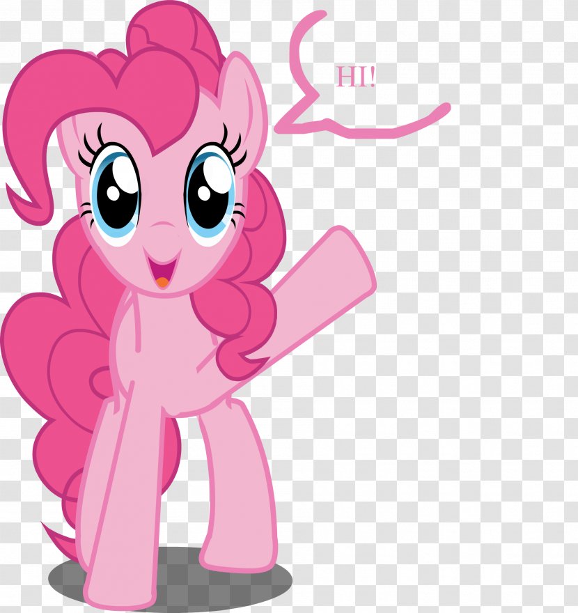 Pony Pinkie Pie Fluttershy Rainbow Dash - Flower - Illustrated Flyer Transparent PNG