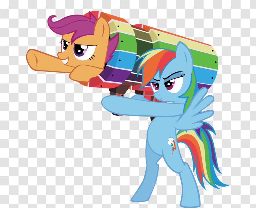 Rainbow Dash Pinkie Pie Applejack Scootaloo Pony - Vertebrate - Chicken Little Transparent PNG