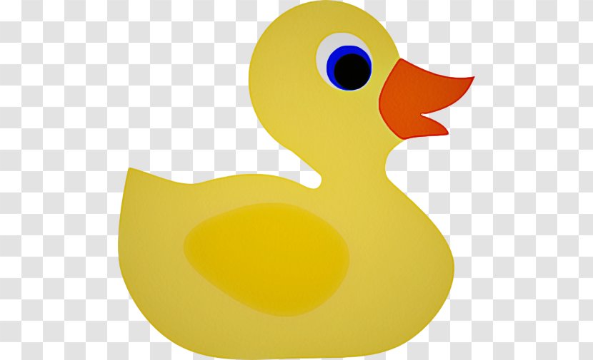 Bird Rubber Ducky Yellow Ducks, Geese And Swans Duck - Toy Beak Transparent PNG