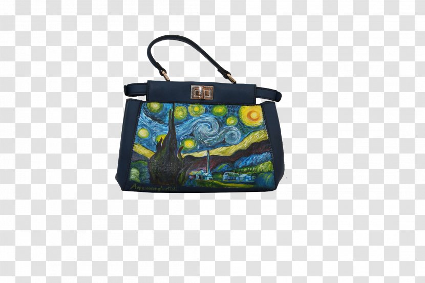 Handbag Zipper Artificial Leather Lining - Vincent Van Gogh - Bag Transparent PNG