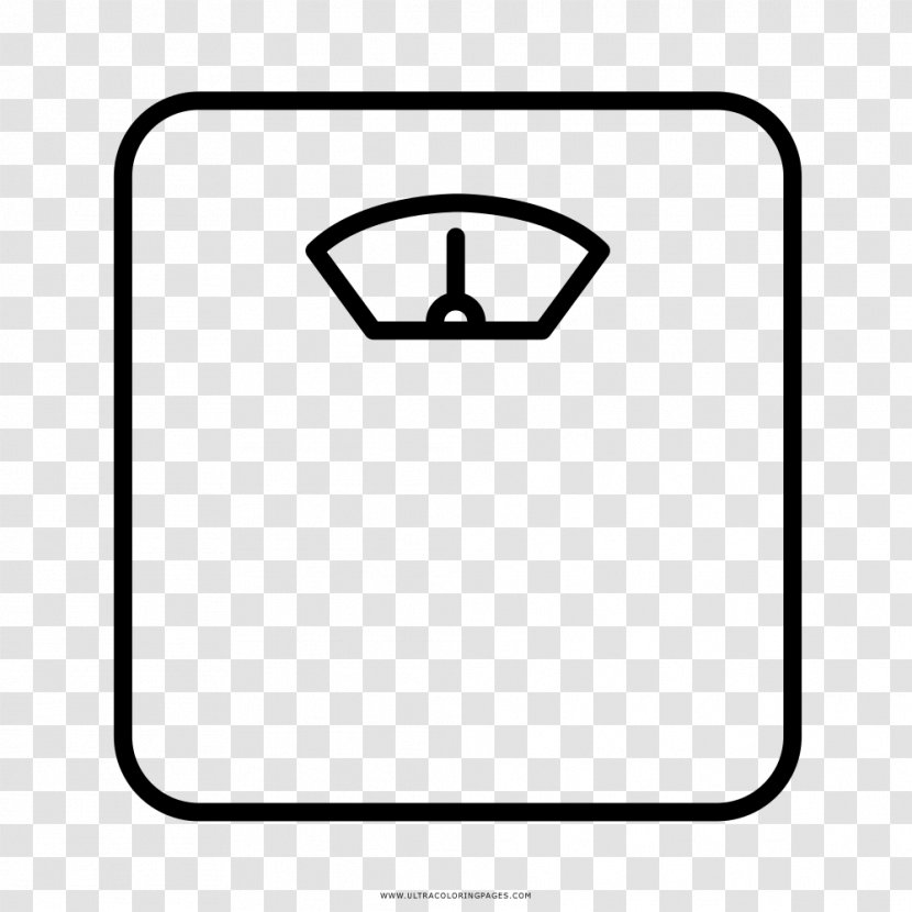 Coloring Book Drawing Line Art Weight Measuring Scales - Balanza Vector Transparent PNG