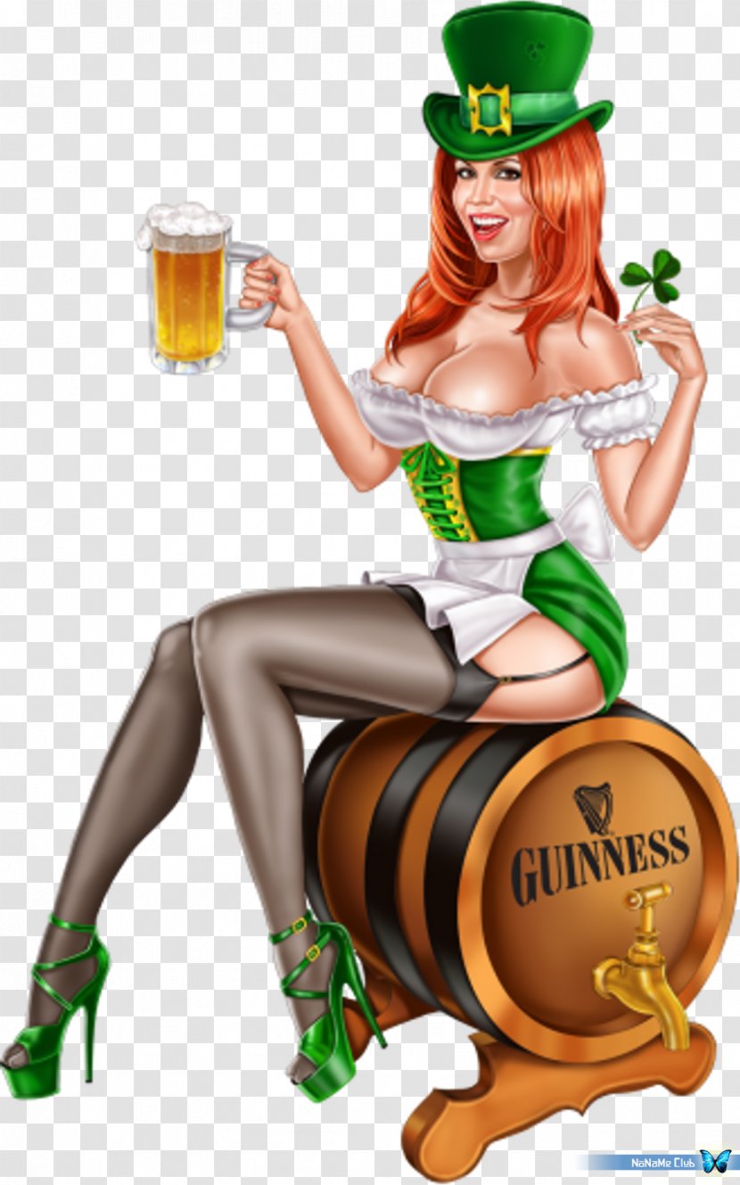Saint Patrick's Day 17 March Holiday Blog - Silhouette - Beer Barrel Transparent PNG