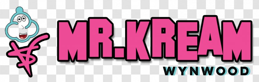 Mr Kream Wynwood Ice Cream Parlor Rocky Road - Frame - Hiphop Logo Transparent PNG