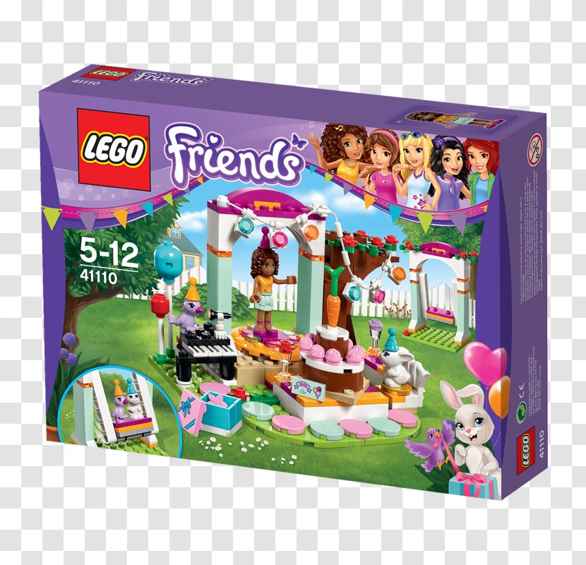 Amazon.com LEGO Friends Birthday Party - Playset Transparent PNG