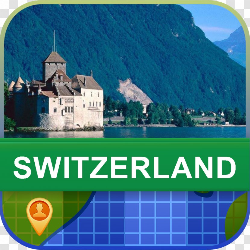 Chillon Castle Montreux Aigle Resort Hotel - Alps - Switzerland Transparent PNG