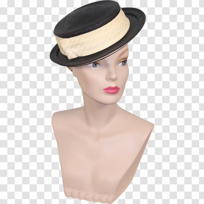 Cloche Hat Sailor Cap 1920s Vintage Clothing - Neck Transparent PNG
