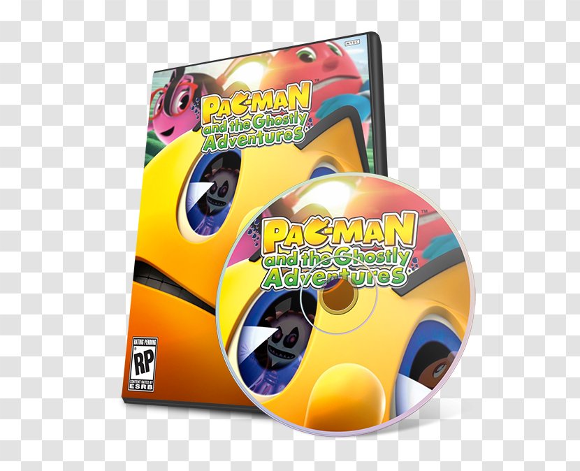 Pac-Man And The Ghostly Adventures Xbox 360 Video Game - Yellow - Download Pac Man Pc Transparent PNG