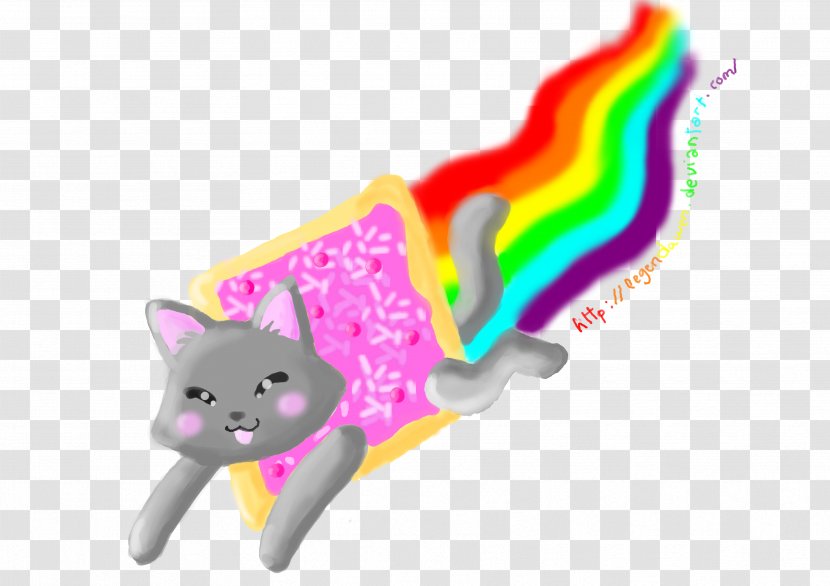 Cat Pink M Transparent PNG