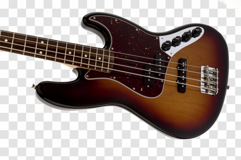 Fender Jaguar Bass Squier Vintage Modified Special SS Guitar - Tree - Sunburst Transparent PNG