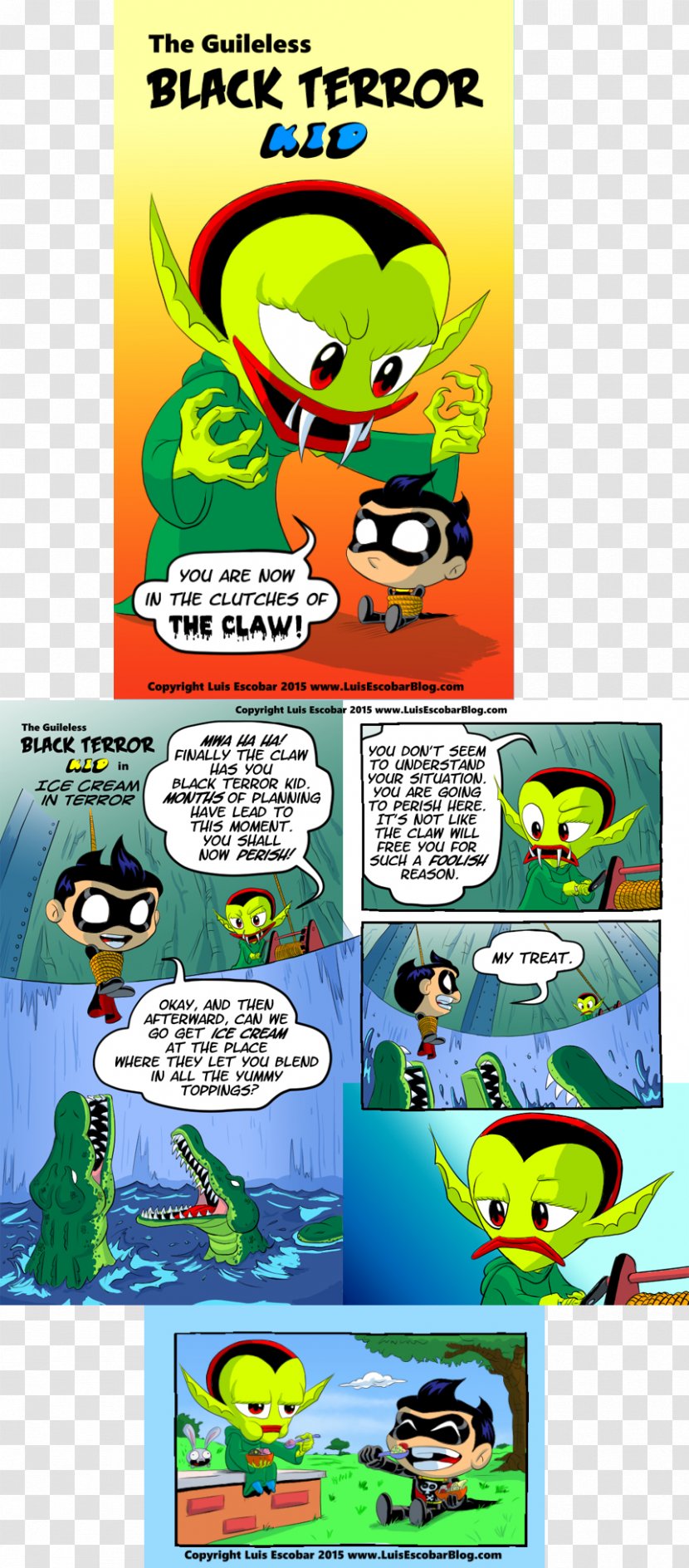 Comics Illustration Cartoon Superhero Storyboard Artist - Webcomic - Kid Ice Cream Transparent PNG