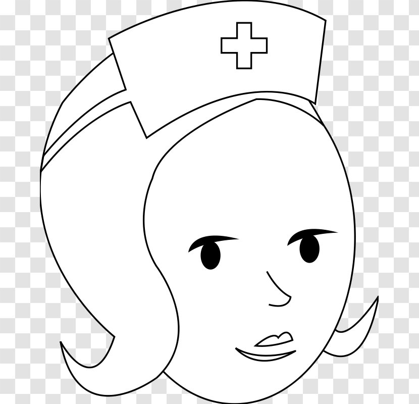 Nursing Coloring Book Nurses Cap Child Clip Art - Frame - Free Images Transparent PNG