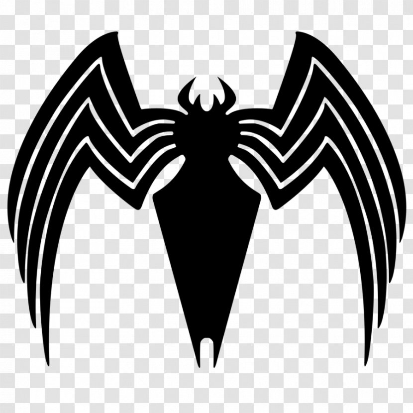 Venom Spider-Man Eddie Brock Flash Thompson Symbiote - Flower - Spider Man Black Transparent PNG