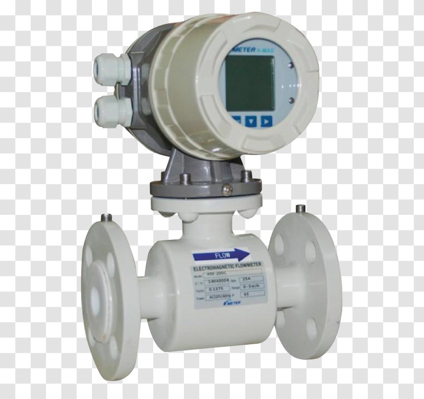 Measuring Instrument Magnetic Flow Meter Measurement Volumetric Rate Water Metering Transparent PNG