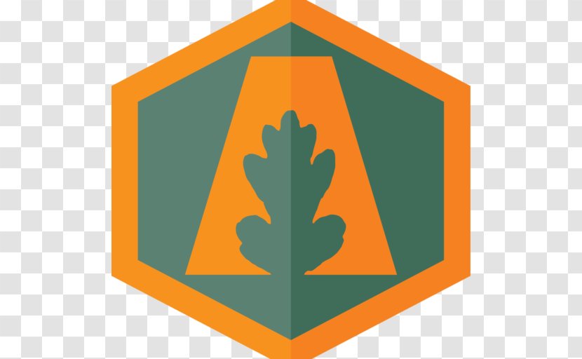 Gray Tree Frog Leaf Triangle - Orange Transparent PNG