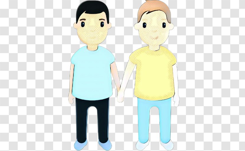 Happiness People - Gesture - Animation Holding Hands Transparent PNG