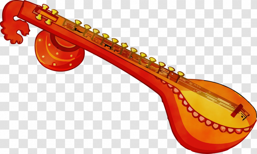 String Instrument Musical Instrument String Instrument Saraswati Veena Plucked String Instruments Transparent PNG