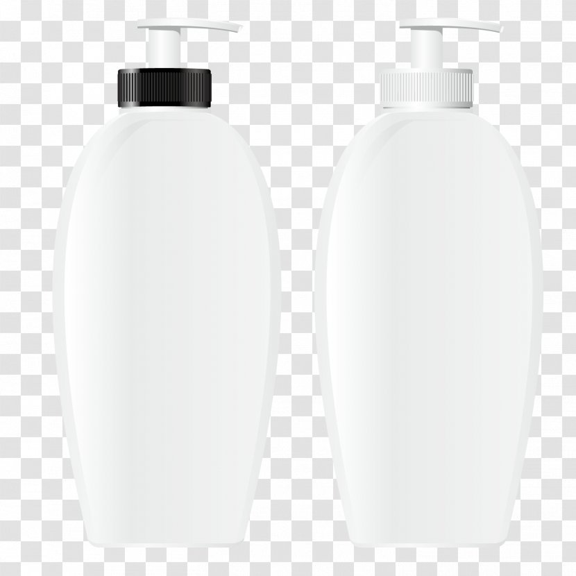 Plastic Bottle Lotion Water Liquid - Drinkware - Vector Shampoo Transparent PNG