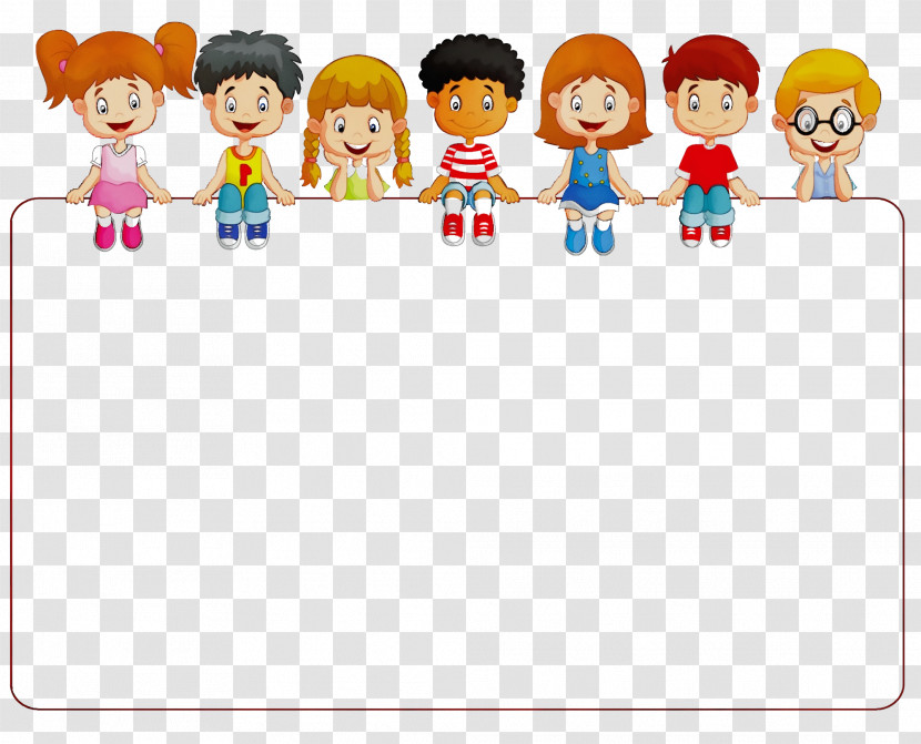 Cartoon Sticker Transparent PNG