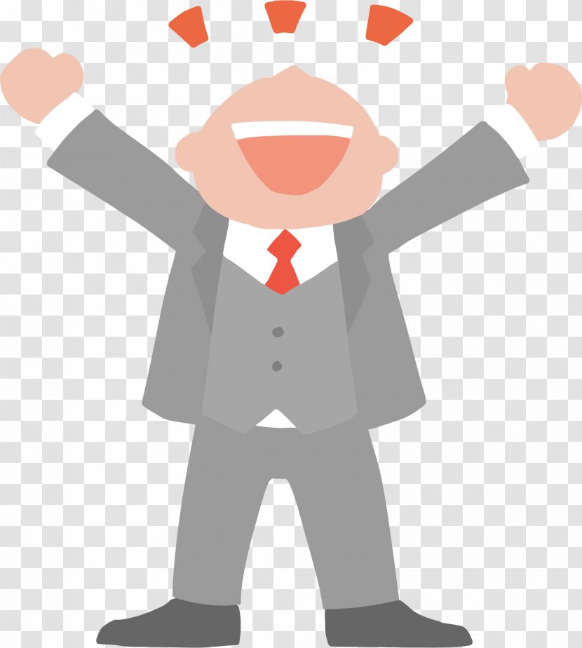 Businessperson Customer Relationship Management Clip Art - Cartoon - Business Man Transparent PNG