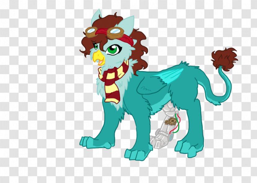 Lion Horse Cat Clip Art - Mythical Creature Transparent PNG