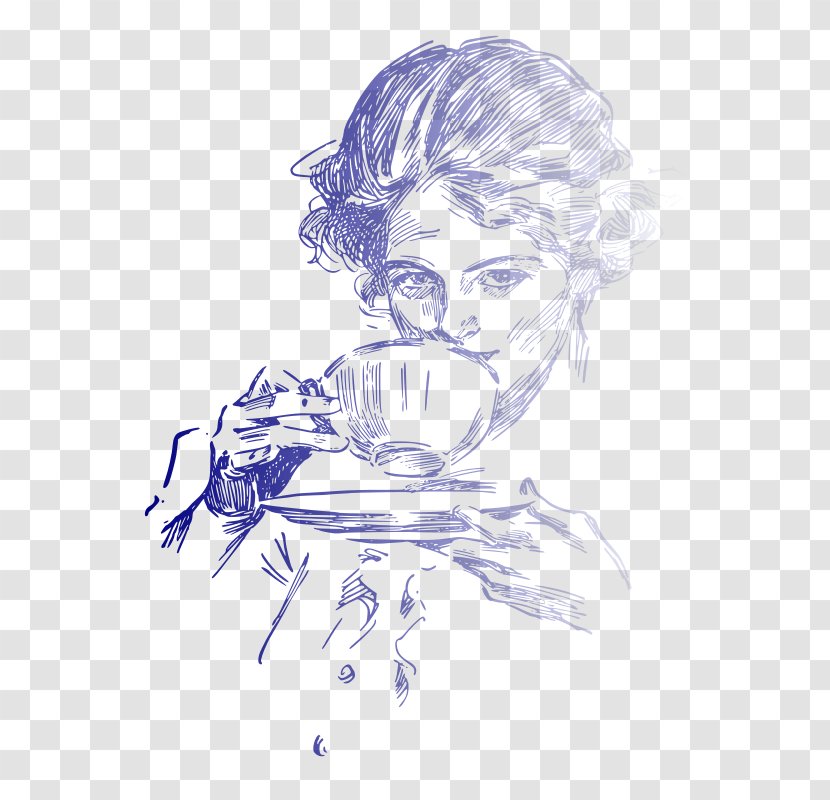 Coffee Cup Tea Drink Clip Art - Line - Water Transparent PNG