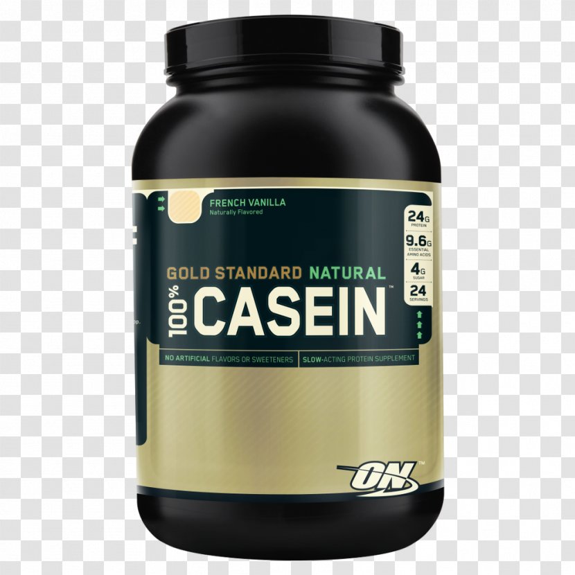 Dietary Supplement Optimum Nutrition Gold Standard 100% Casein Whey Bodybuilding - Bubble Tea Transparent PNG