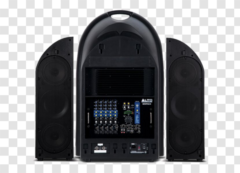 Alto MixPack Express Portable PA System Subwoofer Sound Reinforcement Loudspeaker Enclosure - Heart - Laptop Transparent PNG