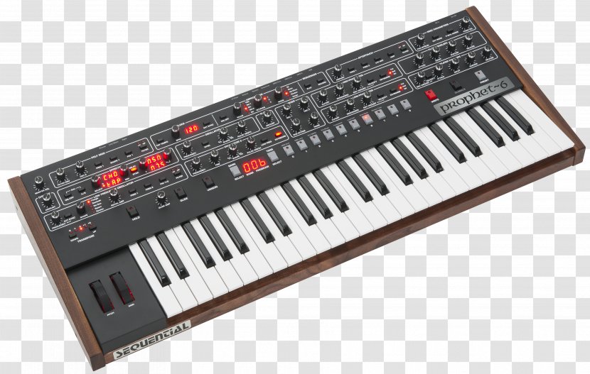Prophet '08 Sequential Circuits Prophet-5 Sound Synthesizers Analog Synthesizer Dave Smith Instruments - Heart - Musical Transparent PNG