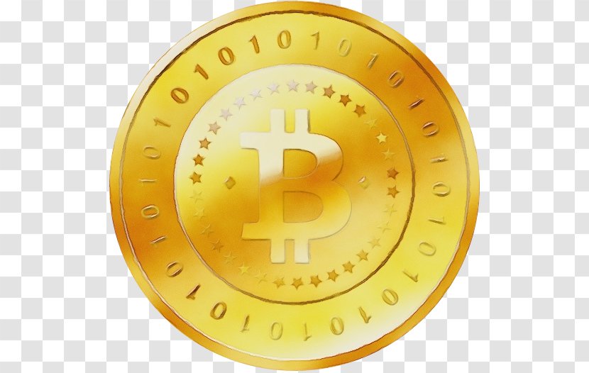 Gold Paint - Bitcoin - Lock Yellow Transparent PNG