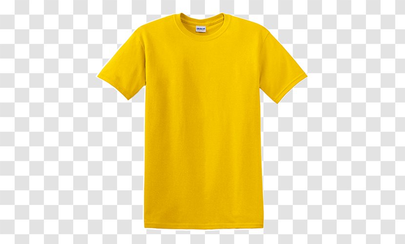 Printed T-shirt Gildan Activewear Sleeve Clothing - Active Shirt Transparent PNG