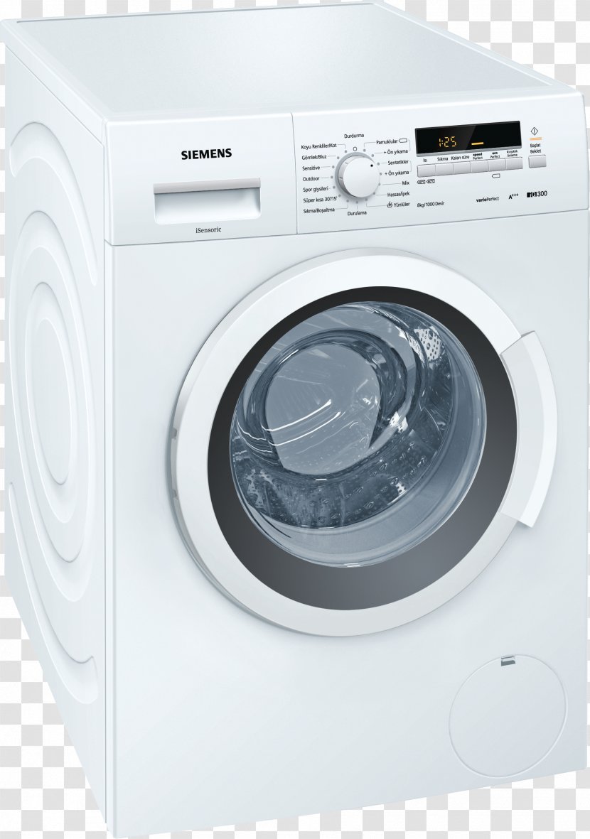 Washing Machines Siemens Laundry Home Appliance - Price Transparent PNG