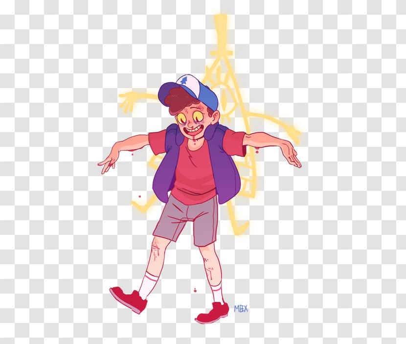 Dipper Pines Bill Cipher Art Costume Sock Opera - Roleplaying - Sand Monster Transparent PNG