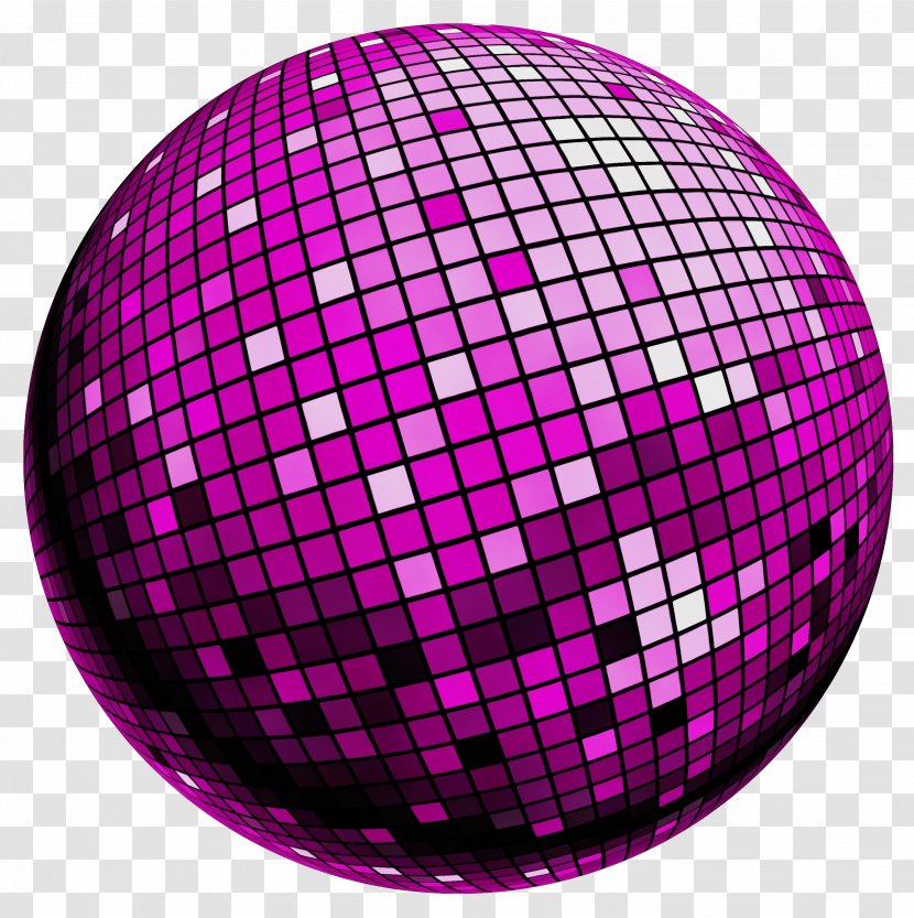Transparency Disco Balls Nightclub Dance - Paint - Visual Effect Lighting Pink Transparent PNG