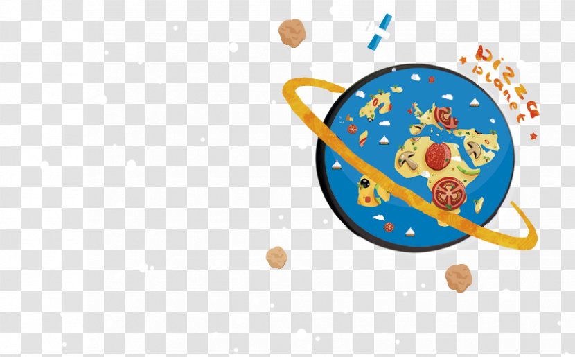 Cartoon Illustration - Planet - Surface Transparent PNG