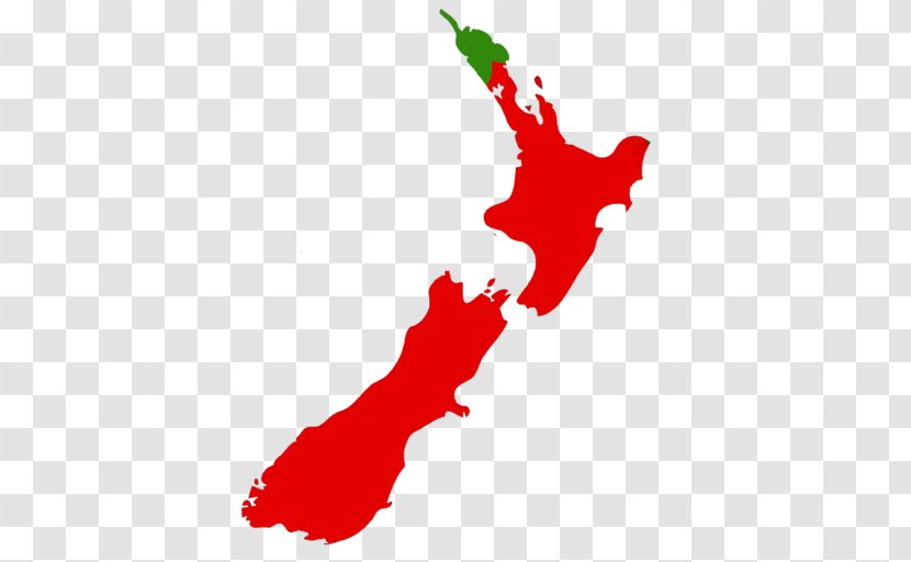 New Zealand Blank Map Transparent PNG