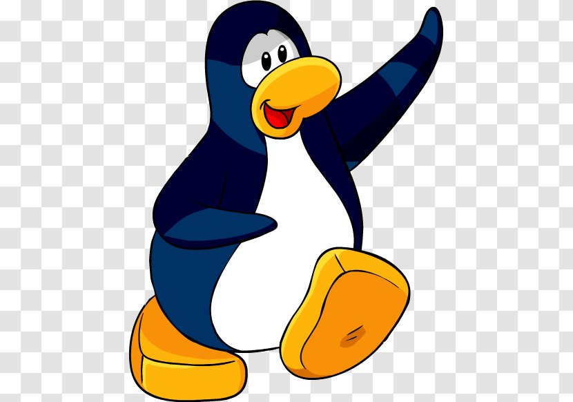 Club Penguin: Game Day! Blue Drawing - Image Of A Penguin Transparent PNG